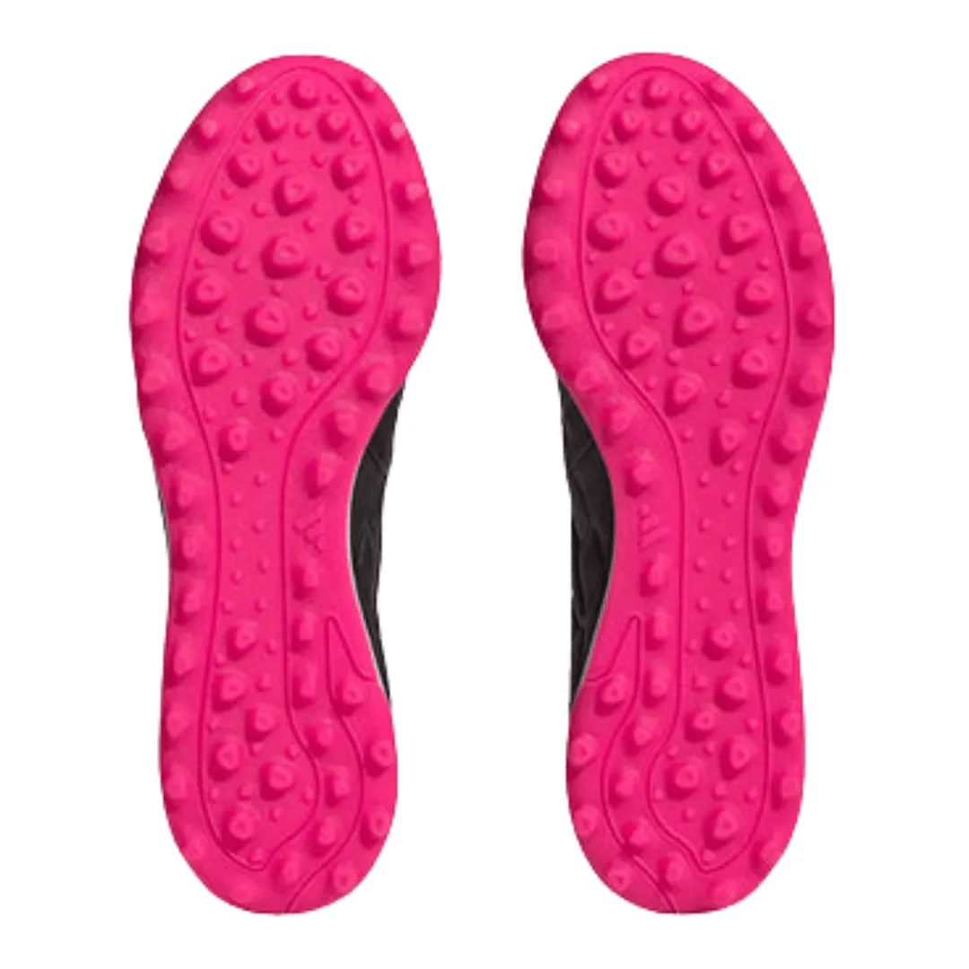 Adidas - Men's Copa Pure.1 TF 'Own Your Football Pack' - Core Black / Zero Metallic / Team Shock Pink