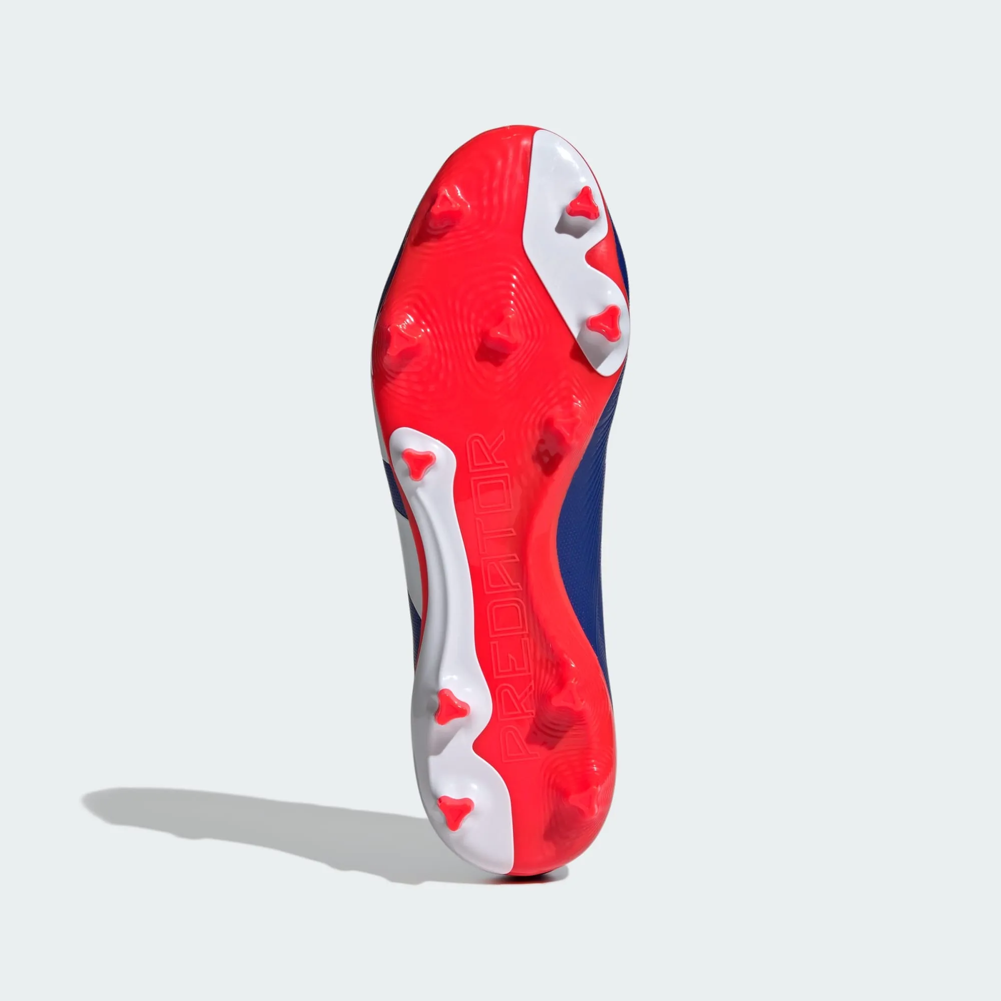 adidas Predator League Firm Ground Soccer Cleats | Lucid Blue-Cloud White-Solar Red | Men's