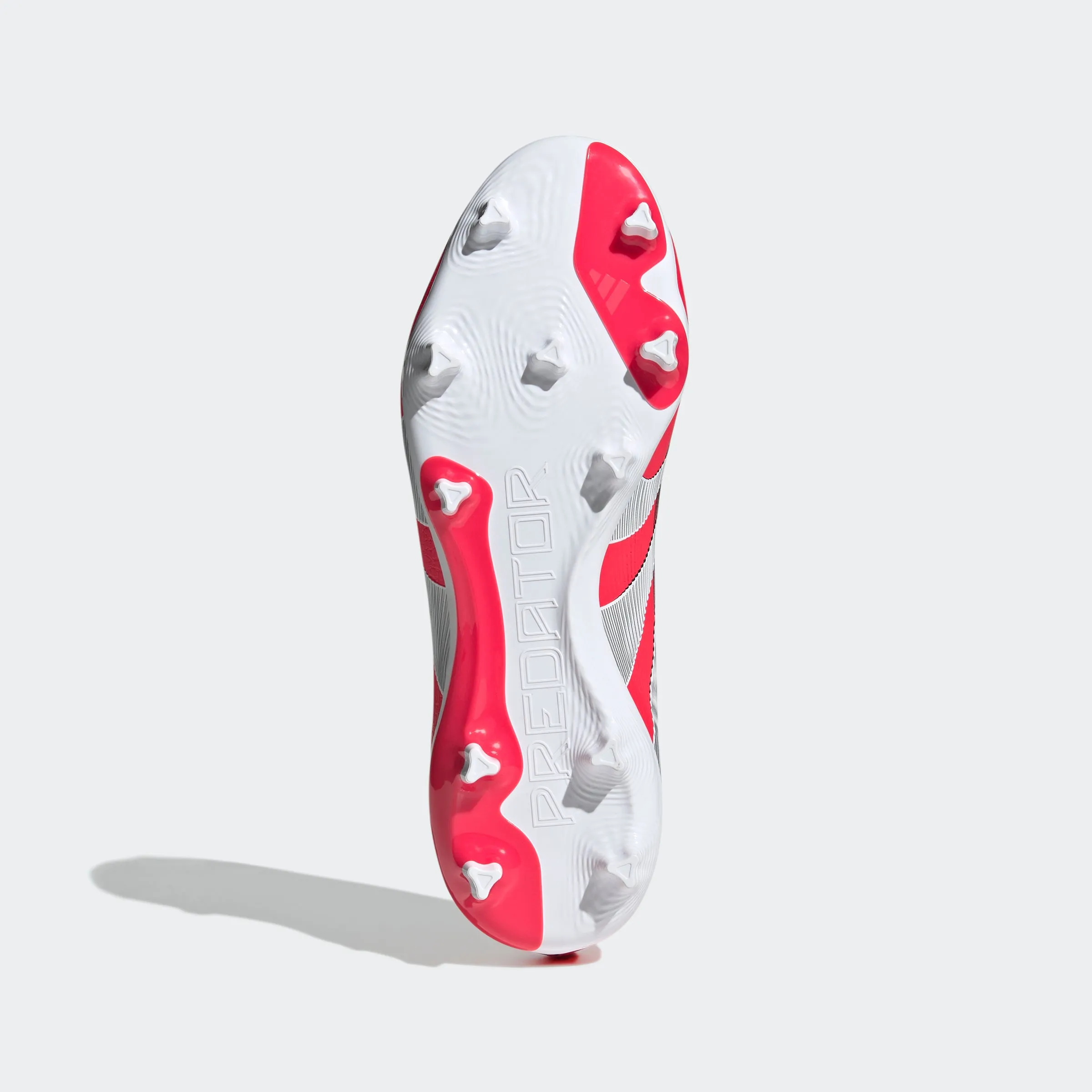 adidas Predator League Laceless Firm/Multi-Ground Soccer Cleats | Lucid Red-Cloud White | Men's