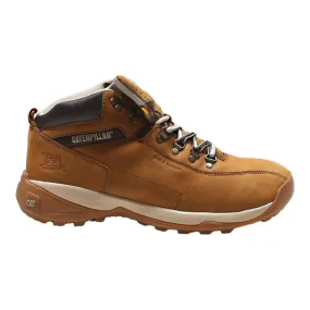 CATERPILLAR Hiking Boots Brown Leather Mens UK 10