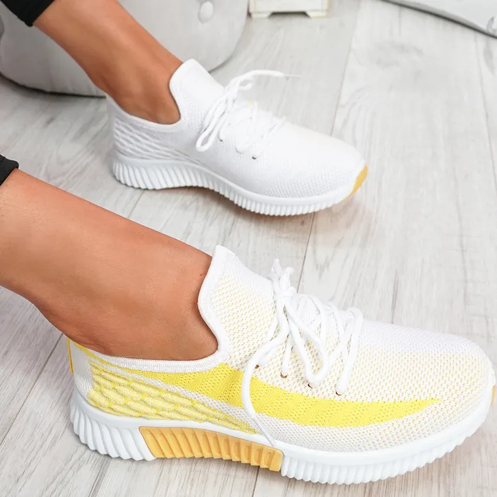 Chicvane Nonslip Lace Up Loafers Running Shoes