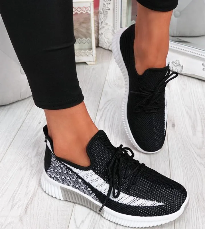 Chicvane Nonslip Lace Up Loafers Running Shoes