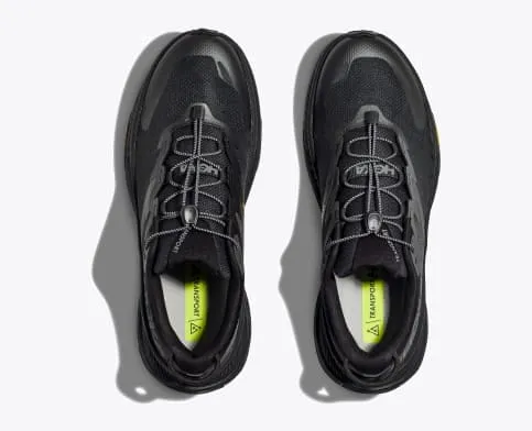 Hoka Women's Transport Walking Shoes- Black