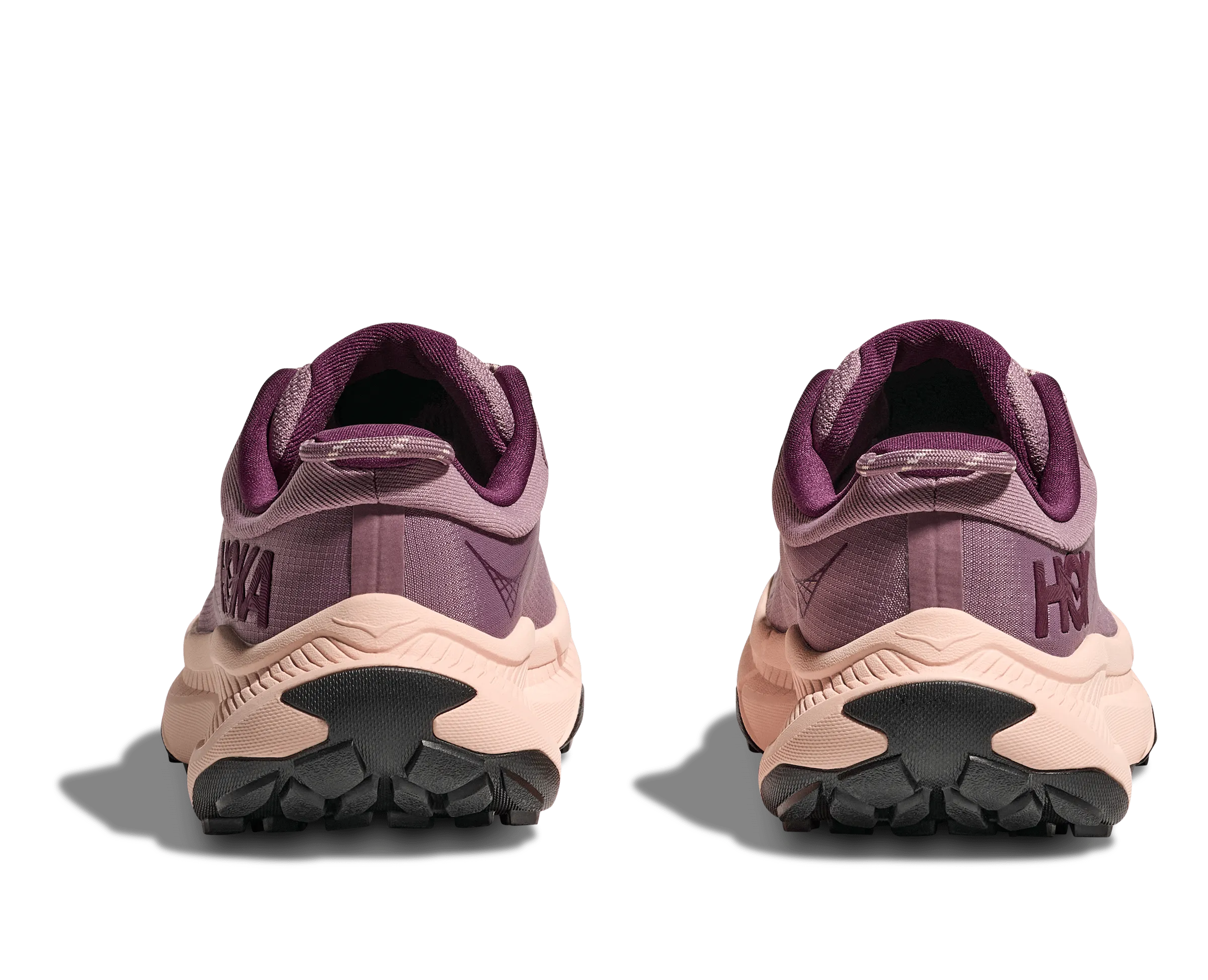 Hoka Women's Transport Walking Shoes- Classic Mauve/ Dawn Light