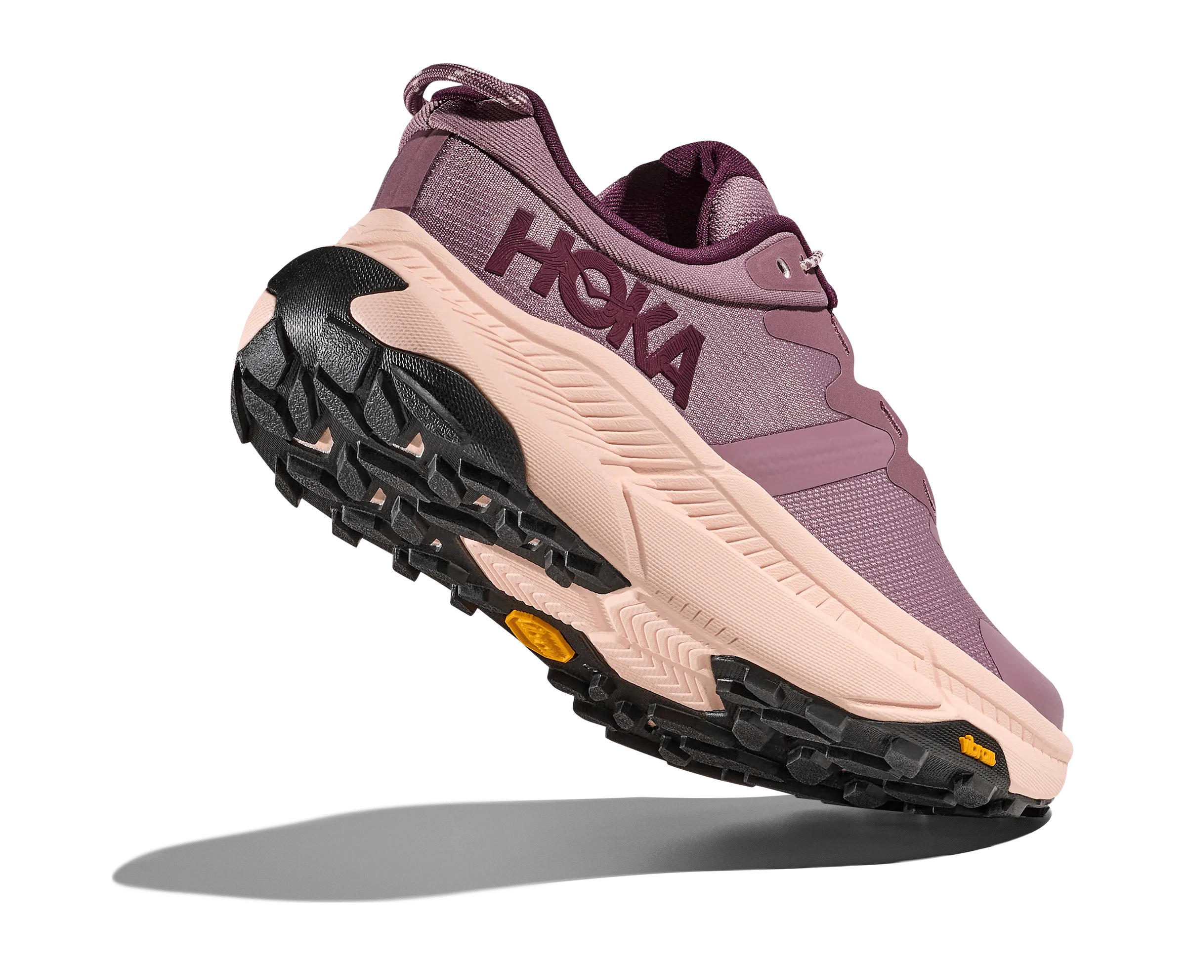 Hoka Women's Transport Walking Shoes- Classic Mauve/ Dawn Light
