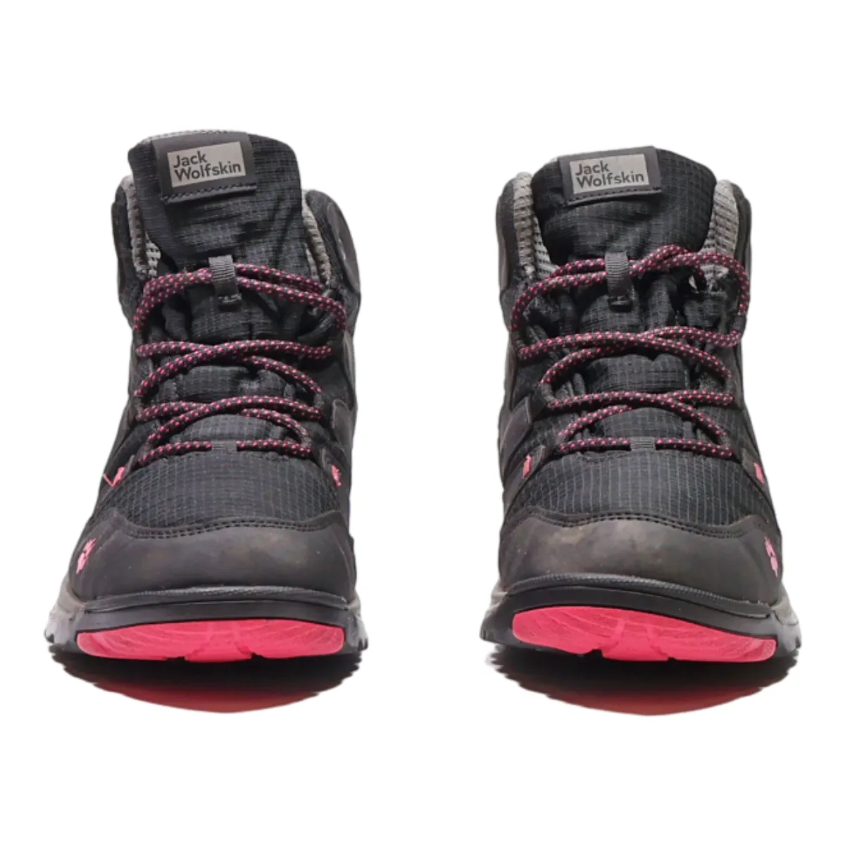 JACK WOLFSKIN Hiking Boots Black Synthetic Womens UK 5.5