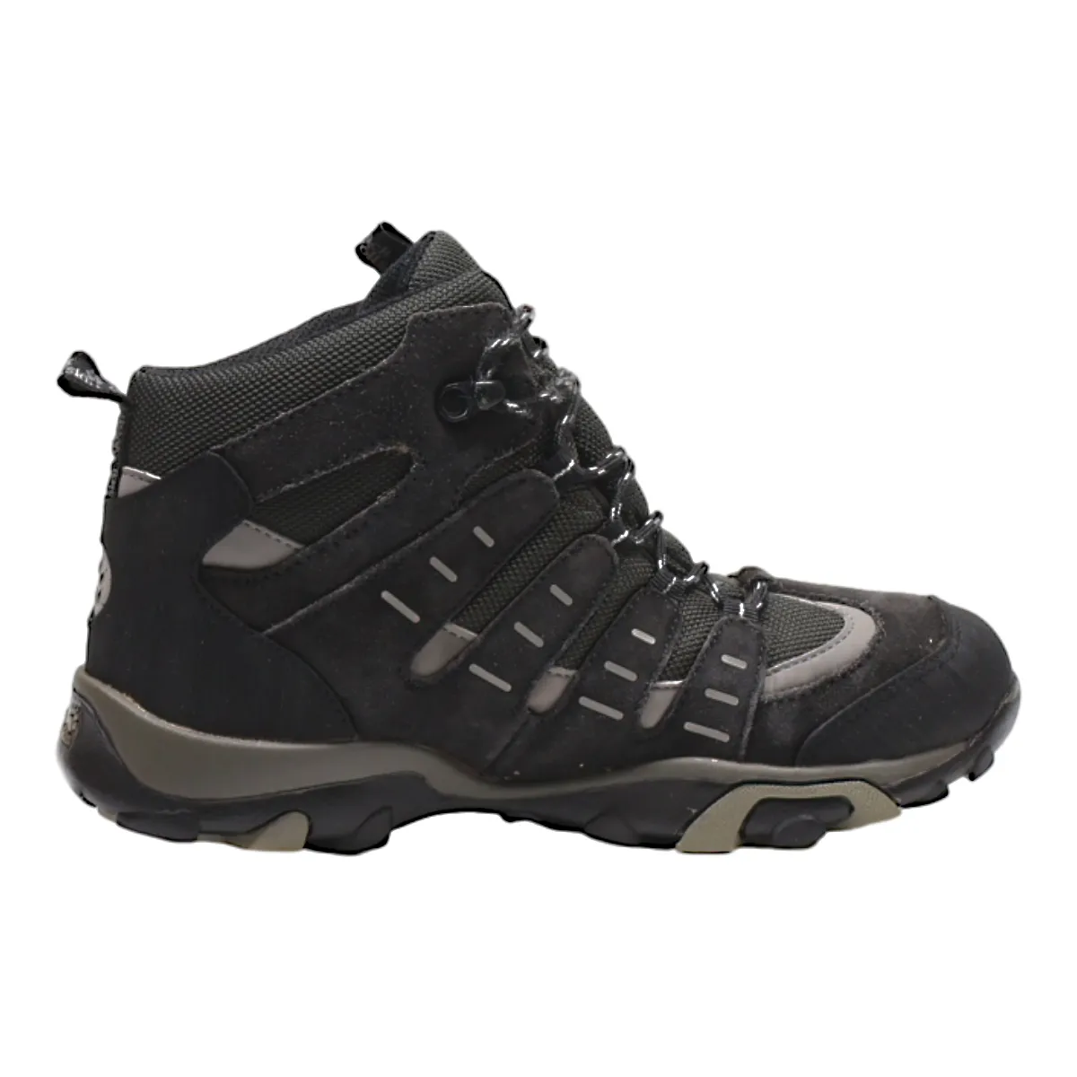 JACK WOLFSKIN Hiking Boots Grey Synthetic Mens UK 5.5