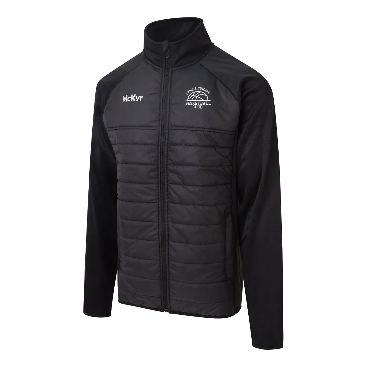 Mc Keever Tyrone Towers Basketball Core 22 Hybrid Jacket - Adult - Black