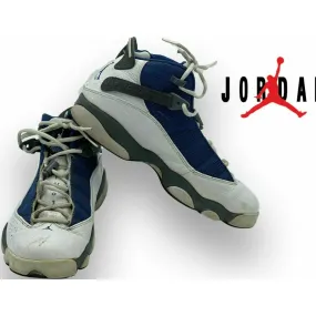 Nike Air Jordan 6 Rings Basketball Shoes Blue Flint Grey Men's 10.5