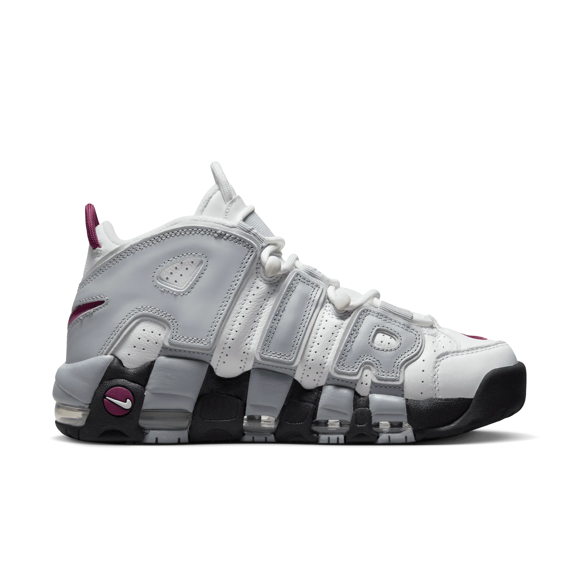 Nike Air More Uptempo "Rosewood Wolf Grey" - Women's