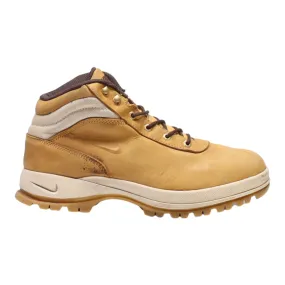 NIKE Hiking Boots Brown Leather Mens UK 9