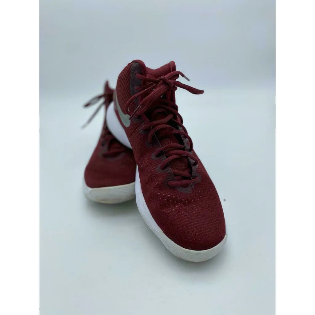Nike Mens Hyperdunk Red Athletic Sneakers Shoes Size 11 Lace Up