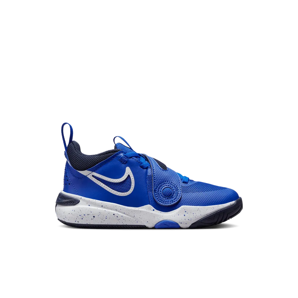 Nike Team Hustle D 11 Little Kids' Shoes 'Royal/White/Black'