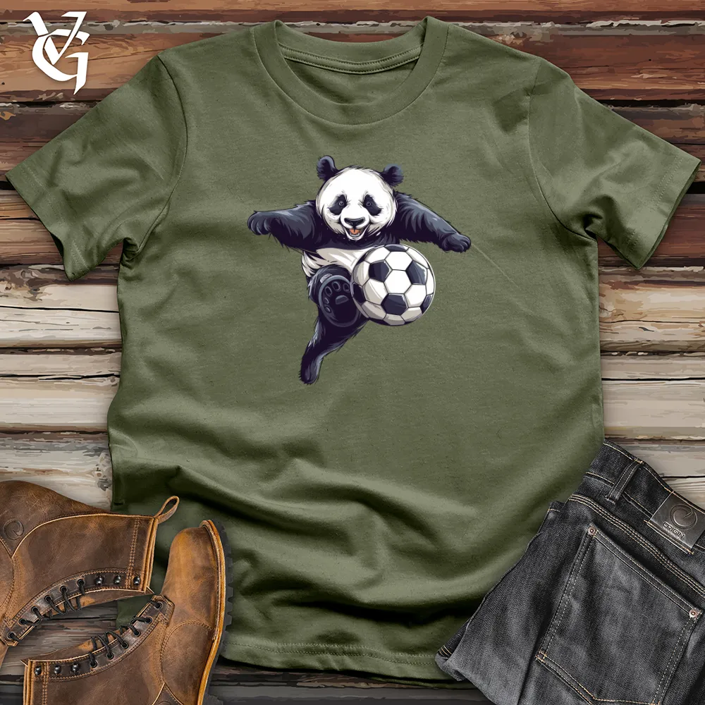 Panda Soccer Strike Softstyle Tee