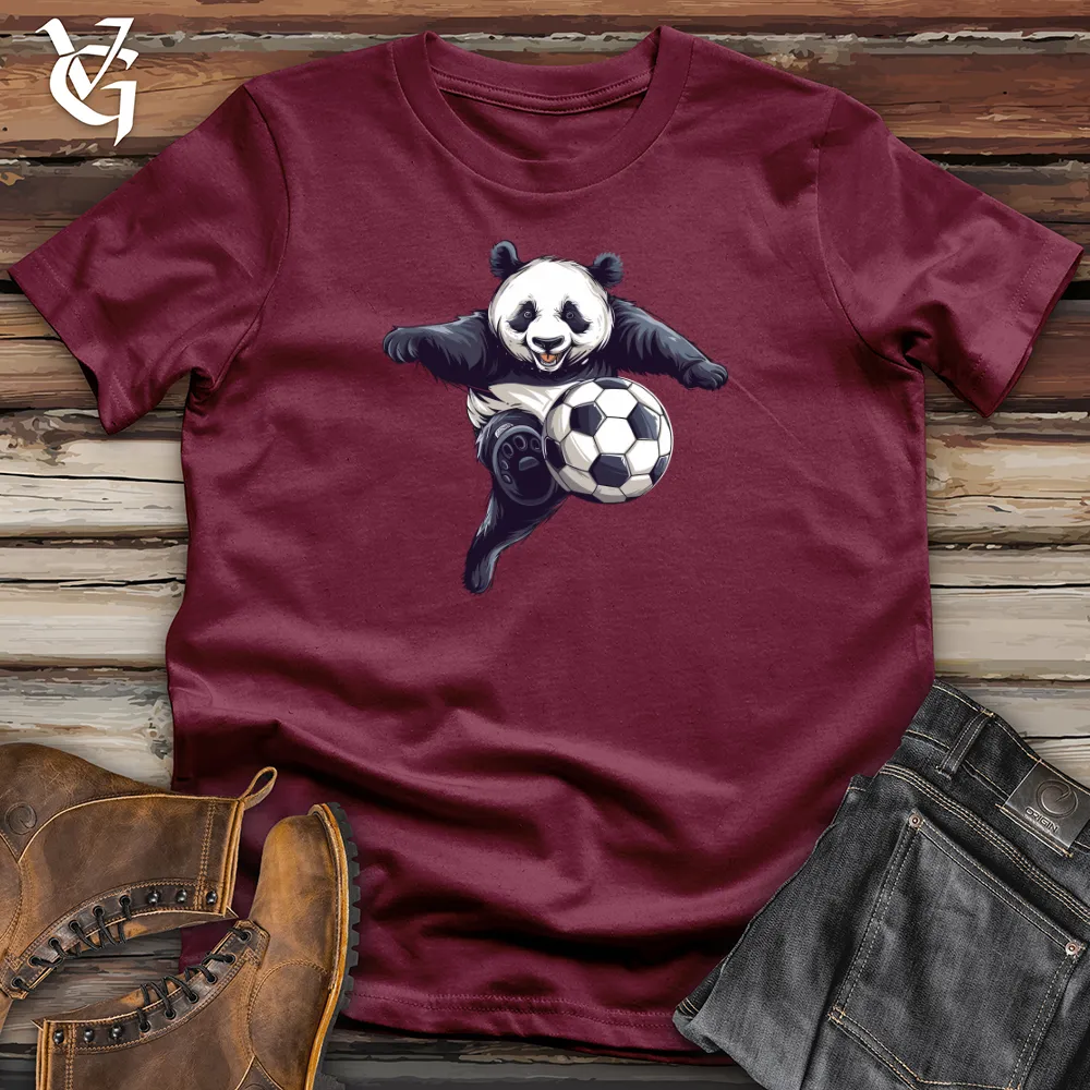 Panda Soccer Strike Softstyle Tee